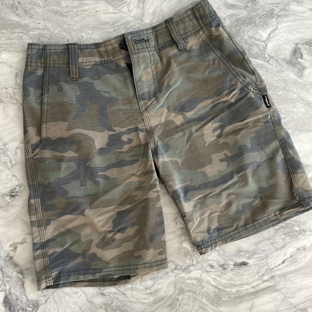 O’Neill camo performance shorts